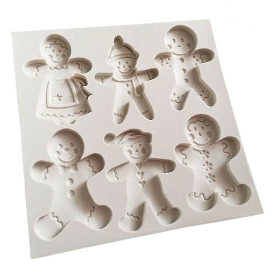 Kageform i form af små mænd