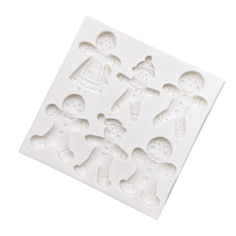 Kageform i form af små mænd