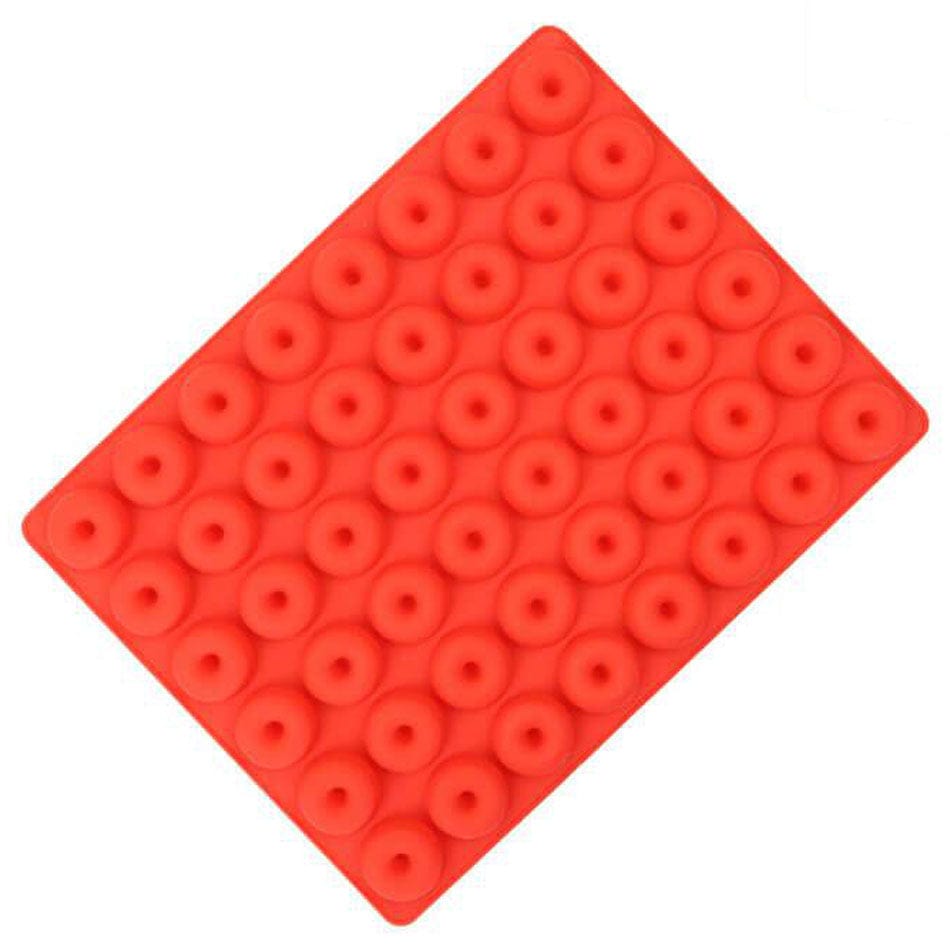 Kageform Mini Donuts Rød