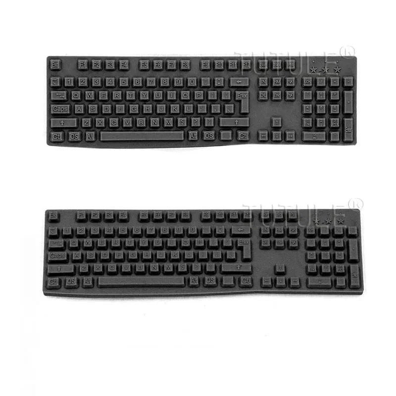 3D Computer Keyboard Silikone Kageform