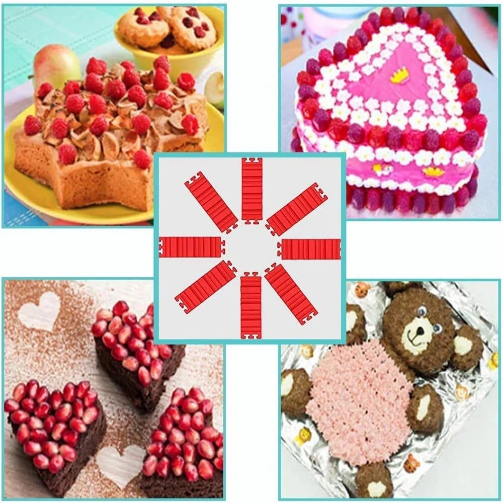 Kageform i silikone - Multiforme