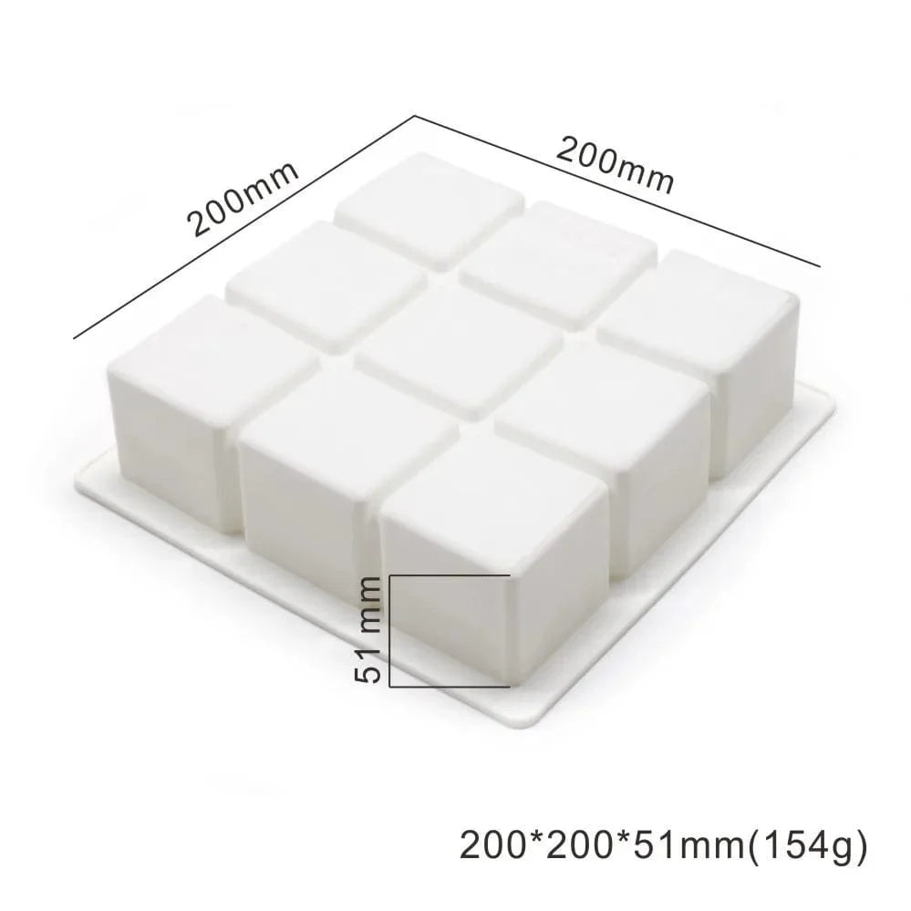 3D Silikone Multiform Kageform