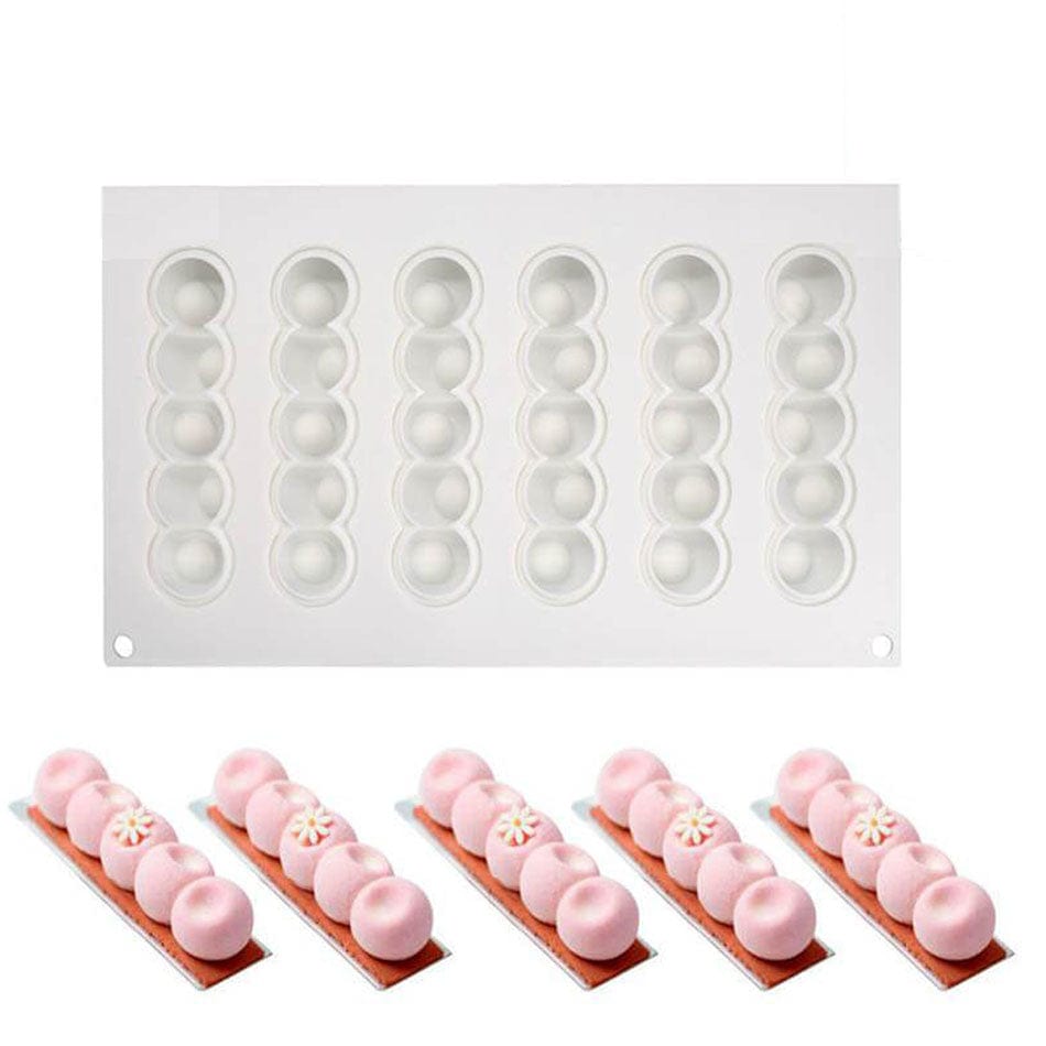 3D Silikone Multiform Kageform 3D Bobler