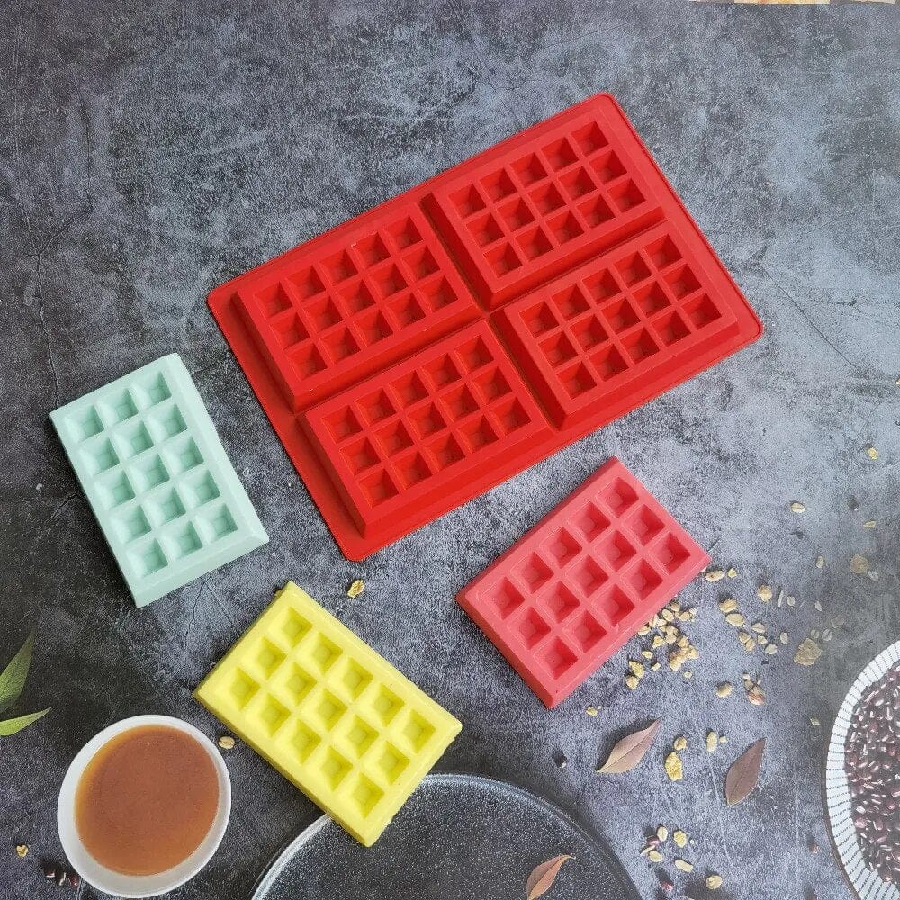 Vaffelform i silikone