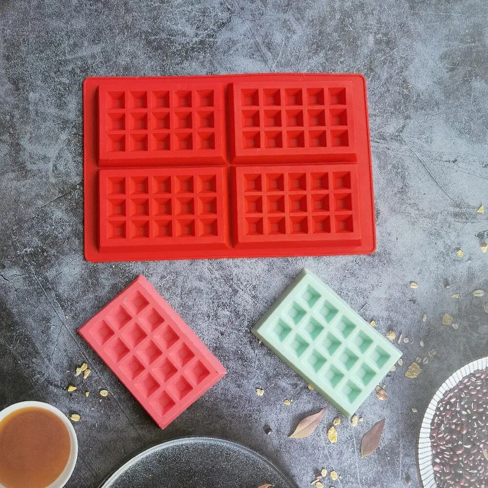 Vaffelform i silikone