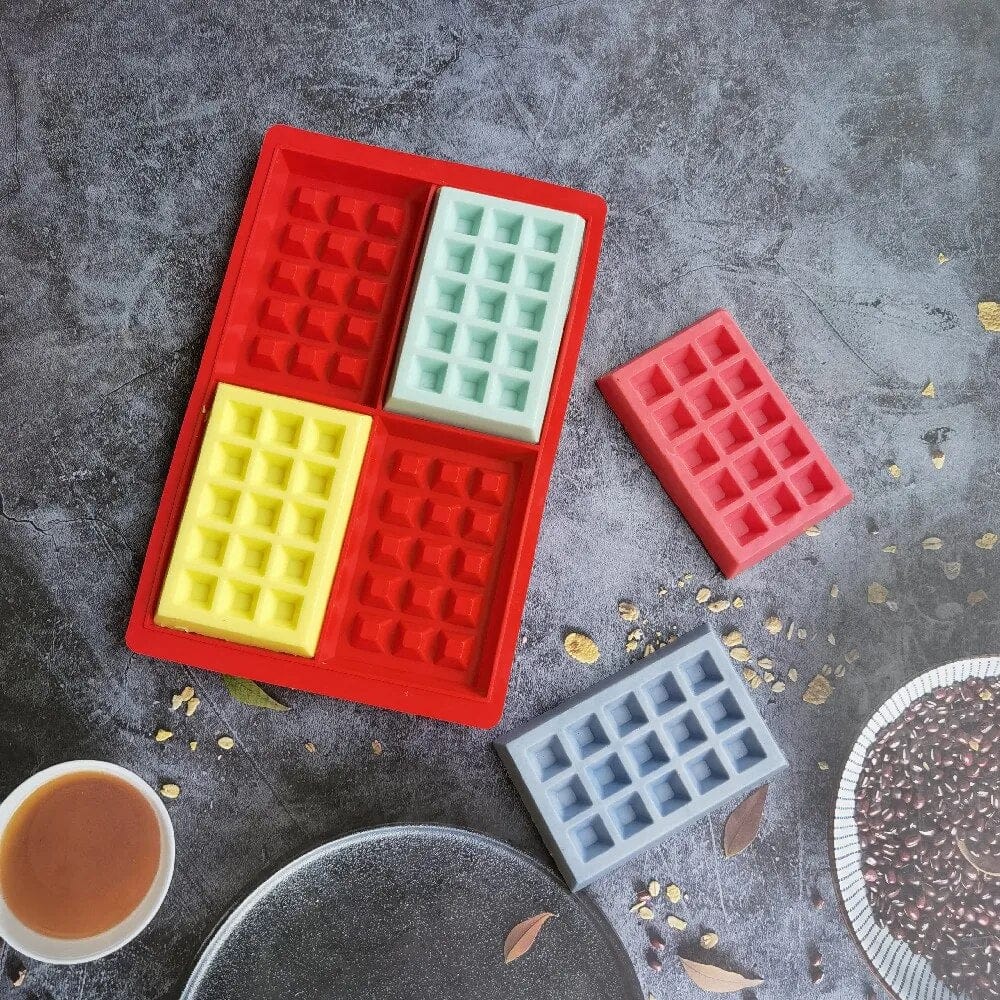 Vaffelform i silikone