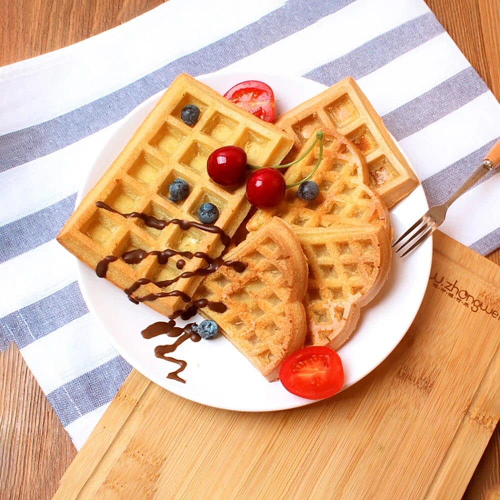 Vaffelform i silikone