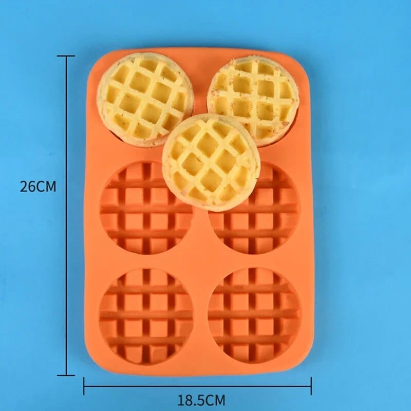 Form til silikonevafler