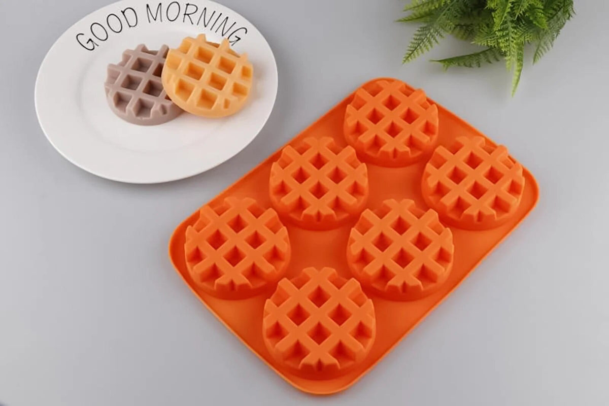 Form til silikonevafler