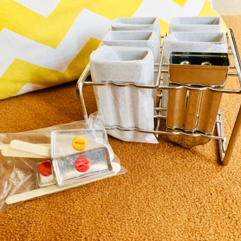 Isform i rustfrit stål til ispinde og eskimoer - lav lækre sommergodbidder