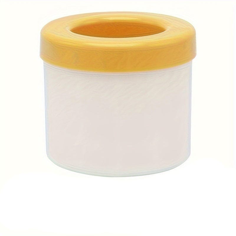 Krympbar silikoneisform: 60 terninger, nem at bruge Gul