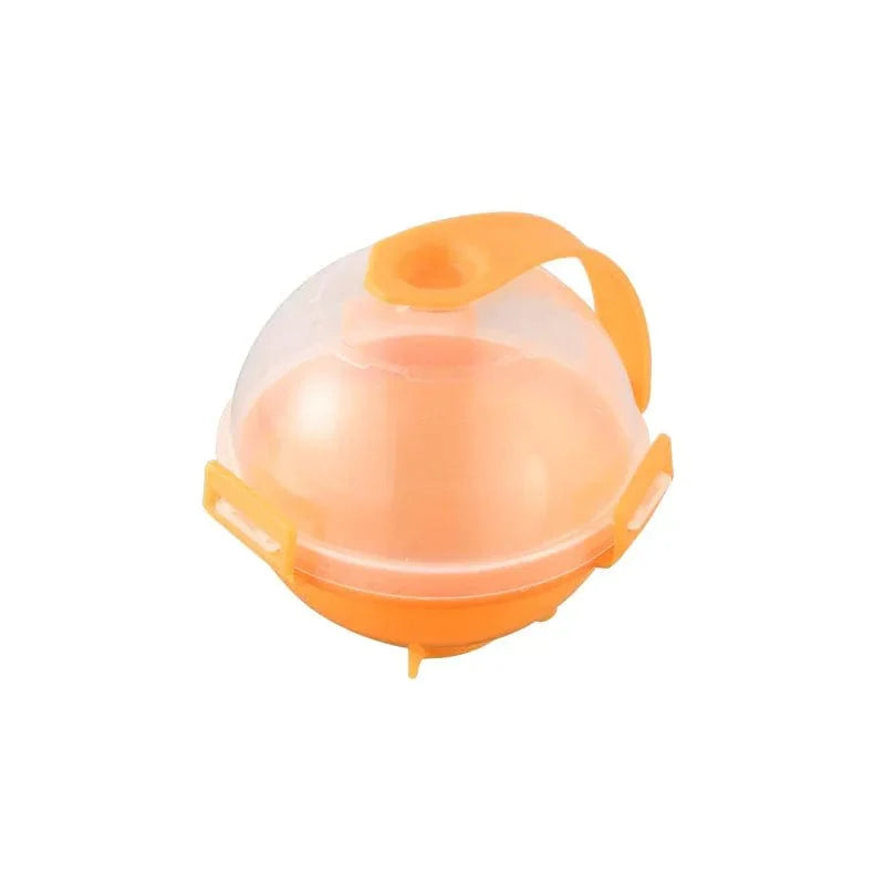 Rund isform til kolde drikke - sæt med 3 stk. 1 orange