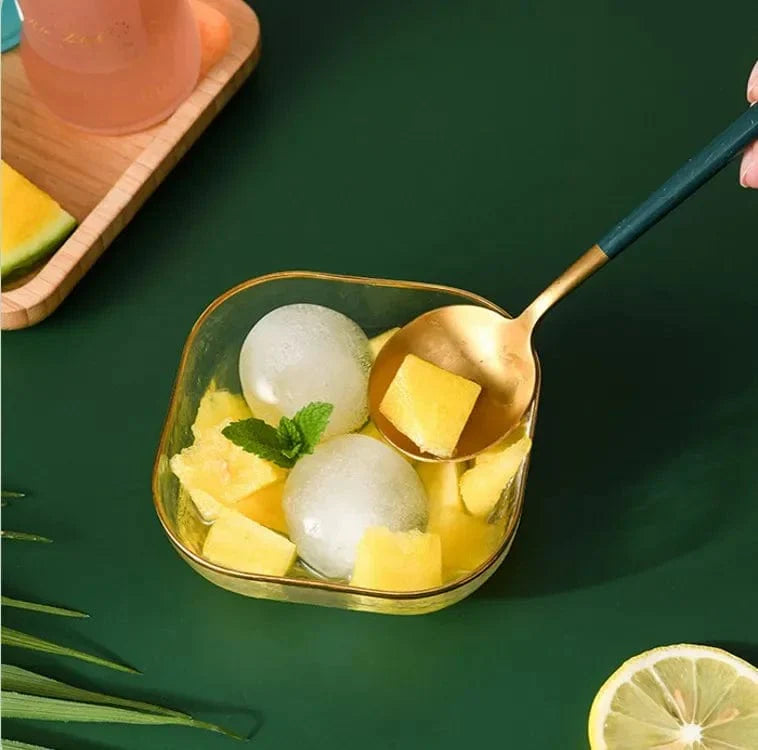 Rund isform til kolde drikke - sæt med 3 stk.