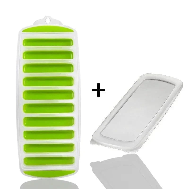 Flaskeisform - fine isterninger til alle flaskehalse! Grøn