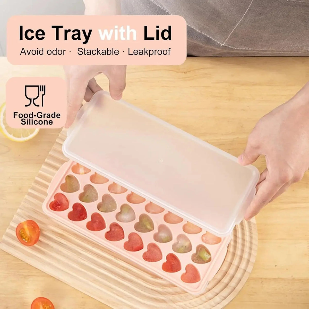 Hjerteformet isterningeform