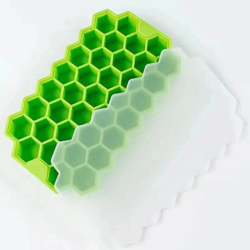 Honeycomb Ice Cube Mould 37 hulrum