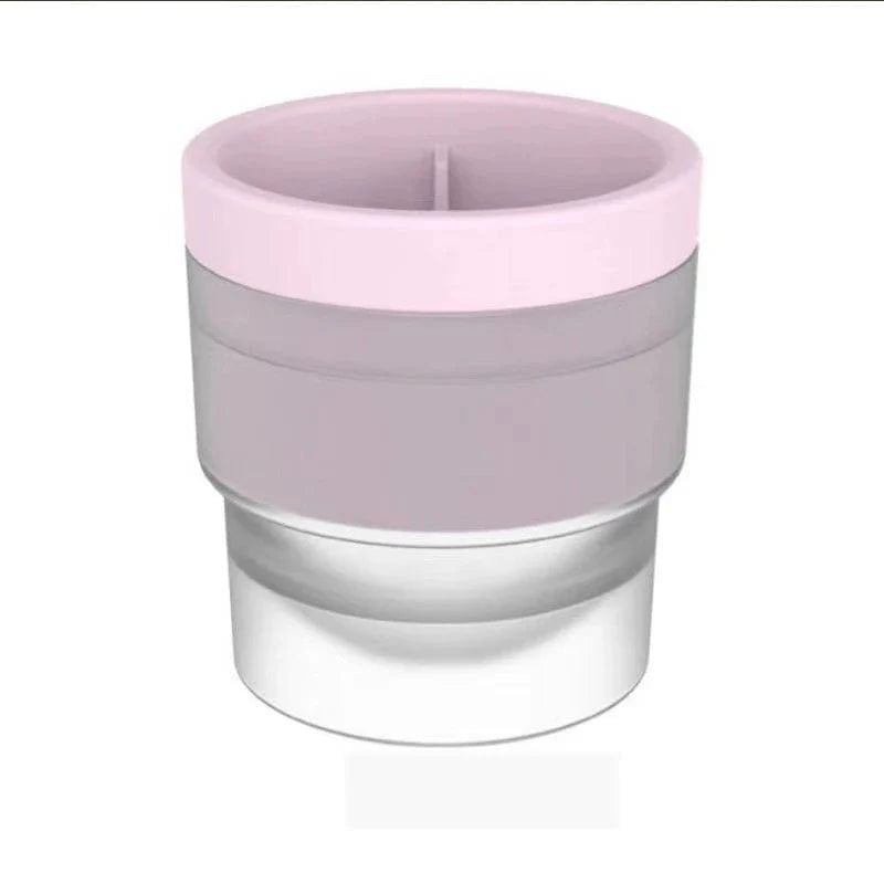 Rund isterningeform 1 lyserød form