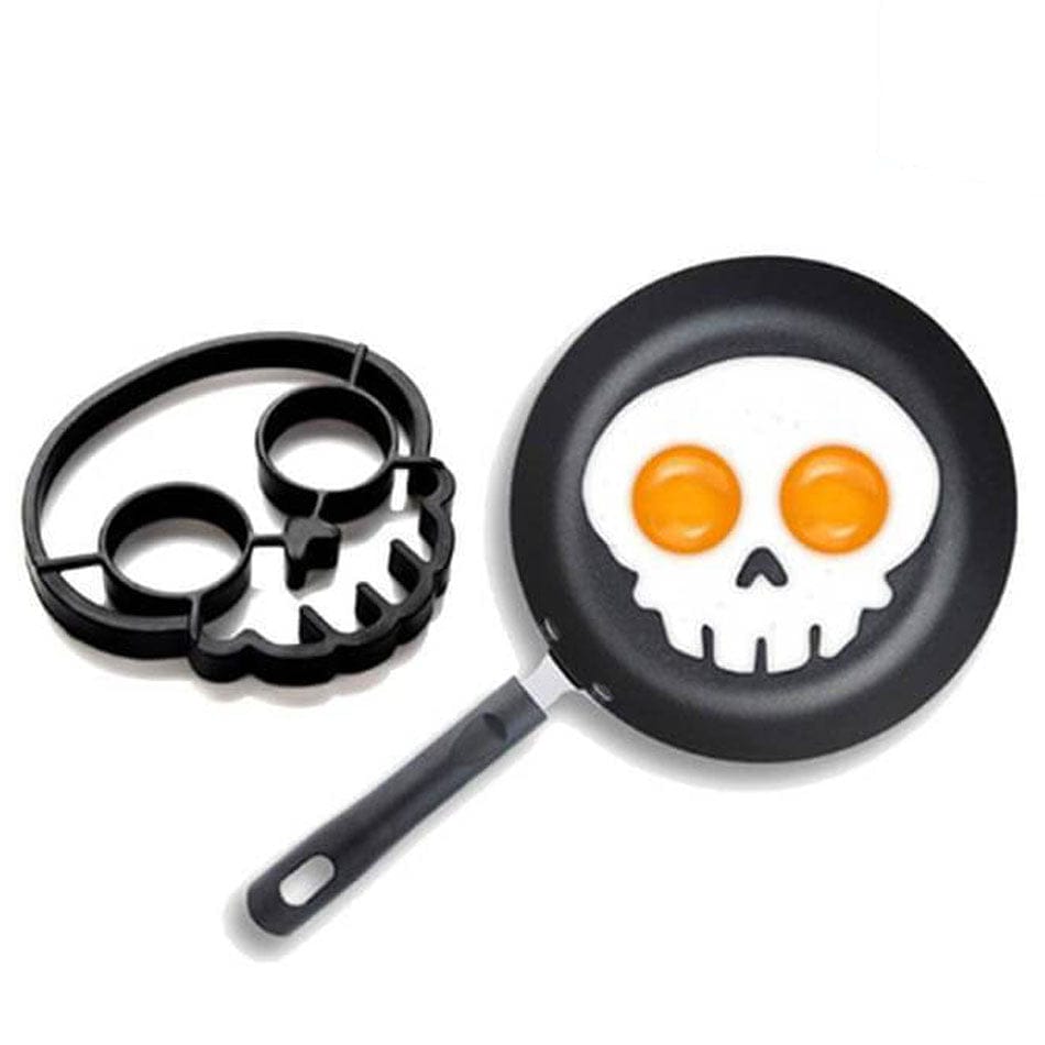 Silikoneform - Tête De Mort spejlæg