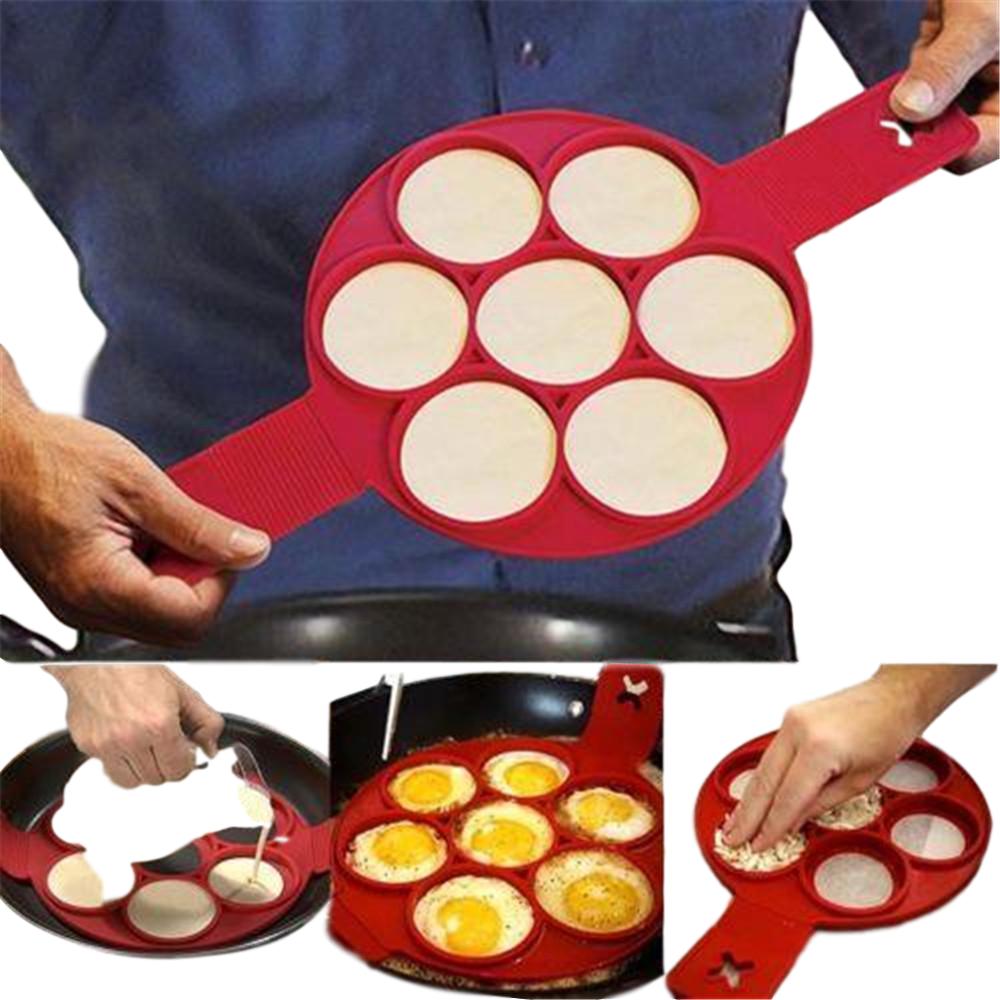 Multiformede pandekageforme i silikone