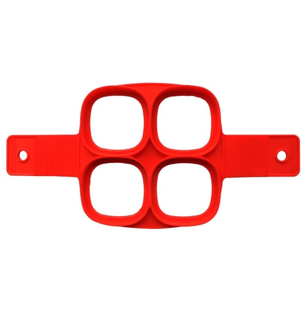 Firkantede multiforme silikonepandekageforme (4)