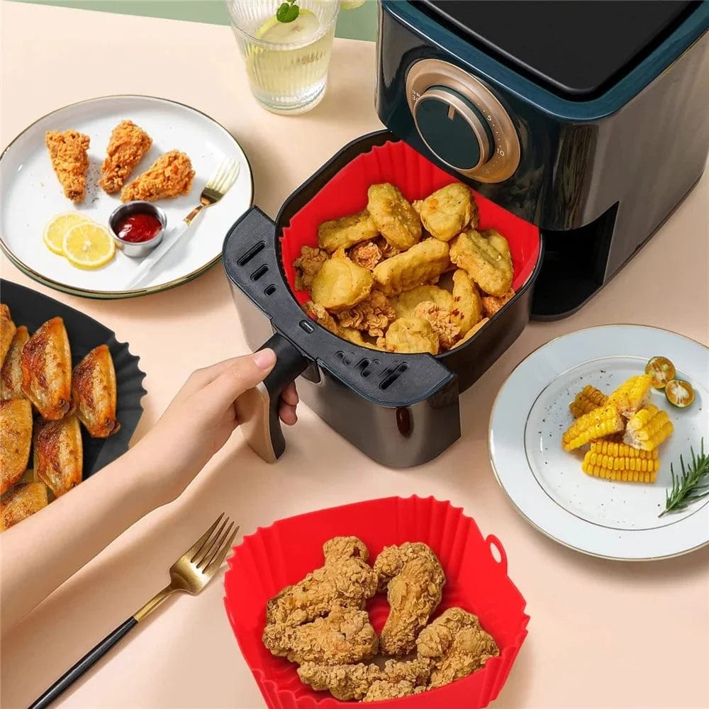 Runde Silisone-forme til Air Fryer