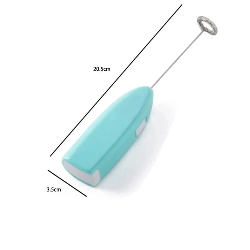 Elektrisk mælkeskummer blå