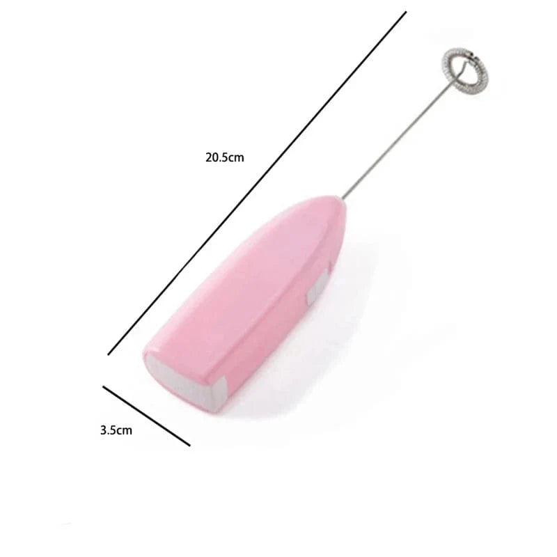 Elektrisk mælkeskummer pink