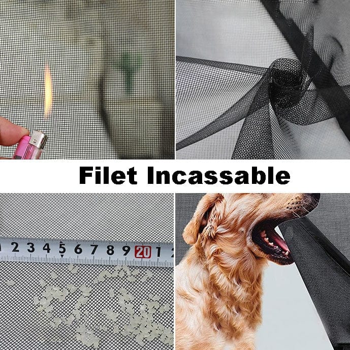 Magnetisk skærm til døre og indgange: Automatisk lukning