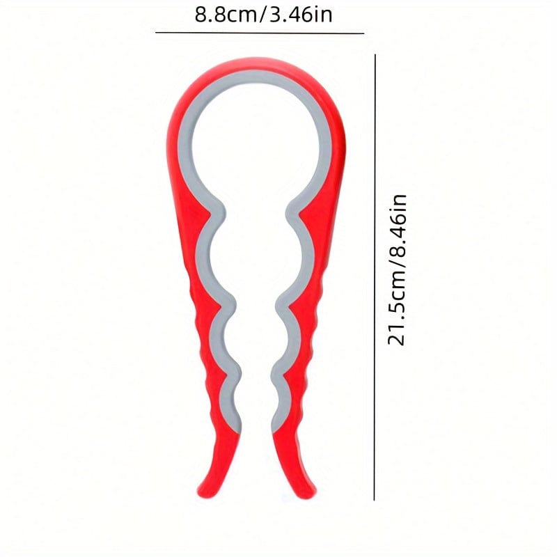 4 i 1 krukkeåbner til ældre og gigtramte | Praktisk køkkentilbehør - MC07011