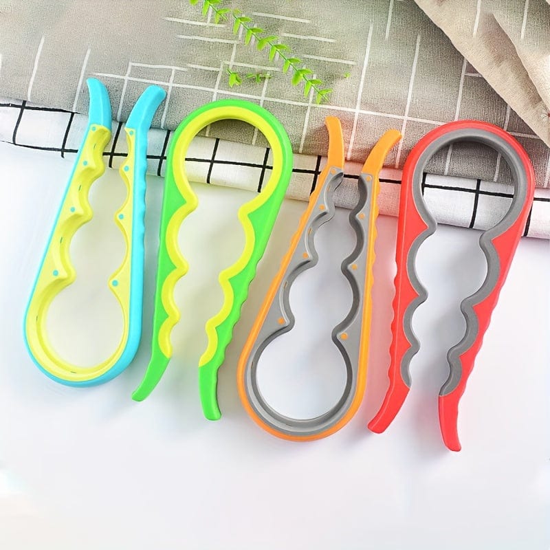 4 i 1 krukkeåbner til ældre og gigtramte | Praktisk køkkentilbehør - MC07011