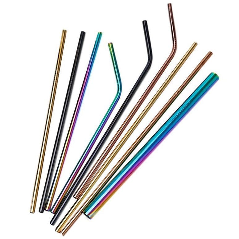 Genanvendelige sugerør i rustfrit stål