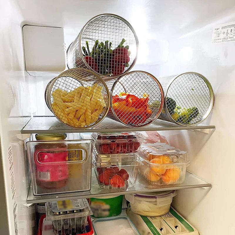 Grillkurv Grill i rustfrit stål til grøntsager og fisk