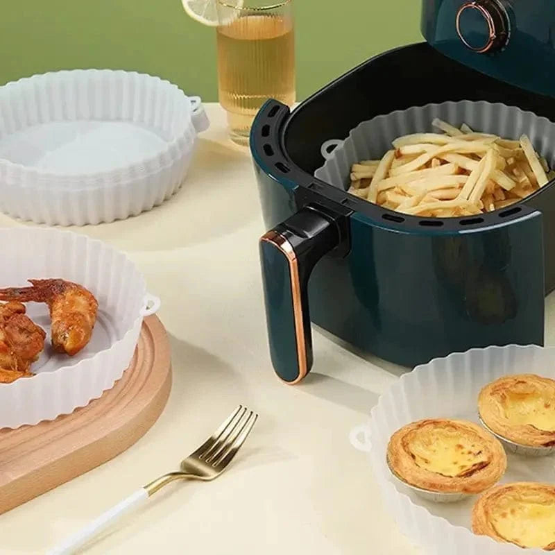 Genanvendelige kogekurve til Air fryer (sæt med 2)