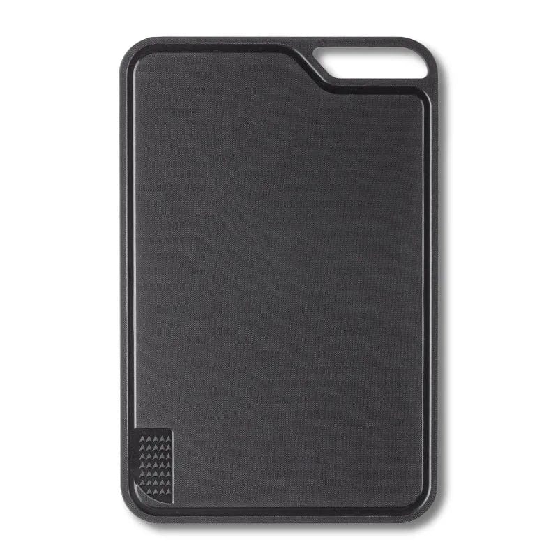 Multifunktionelt køkkenskærebræt med hvidløgspresser Sort