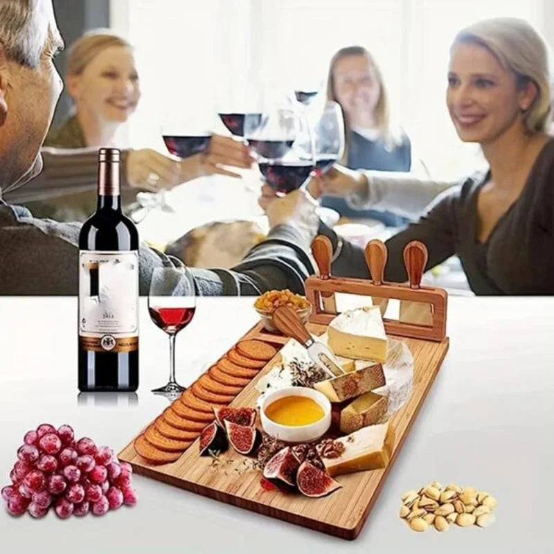 Nanzhu Multifunktionsskærebræt med 4 skæreværktøjer