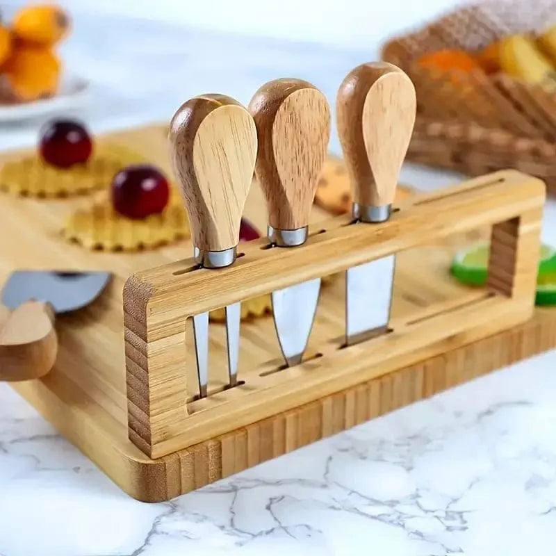 Nanzhu Multifunktionsskærebræt med 4 skæreværktøjer