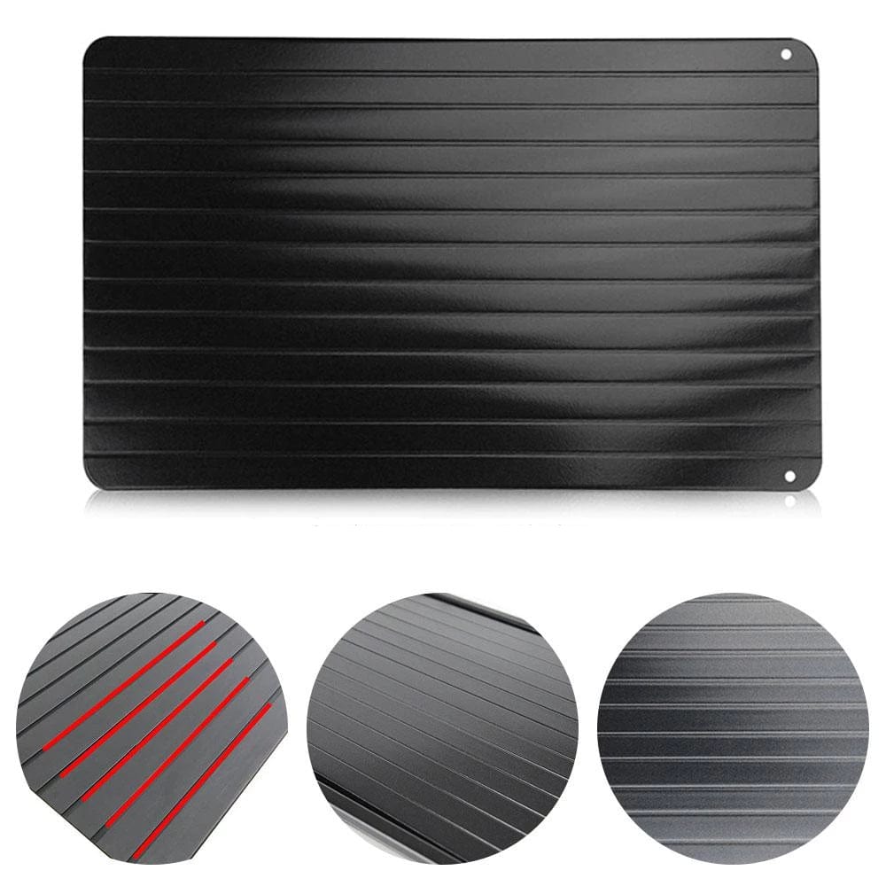 Plade til hurtig afrimning 