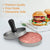 Non-stick burgerpresse med bagepapir