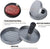 Non-stick burgerpresse med bagepapir