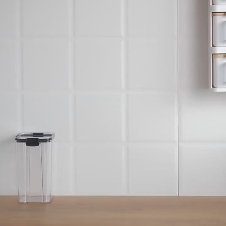 Pakke med 5 stabelbare lufttætte kasser