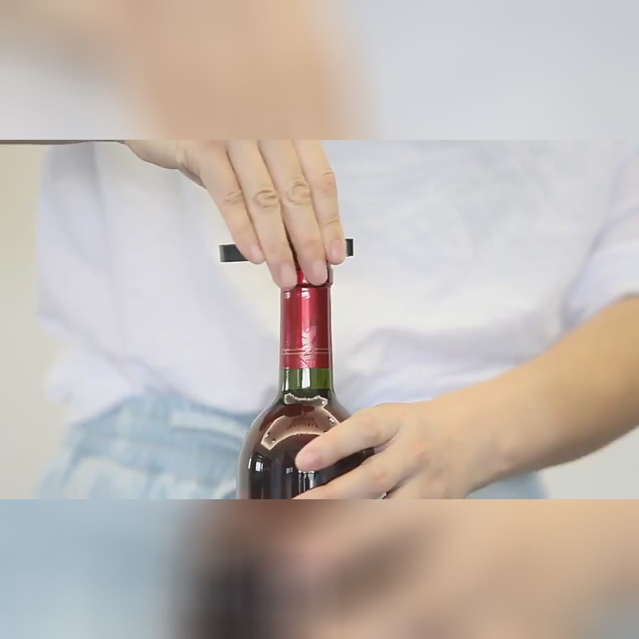 Sommelier-sæt med proptrækker med dobbelt greb