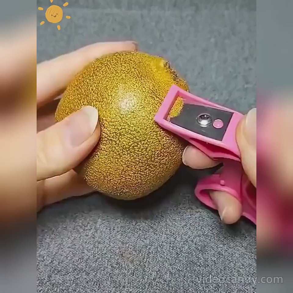 Frugt- og grøntsagsskræller i rustfrit stål