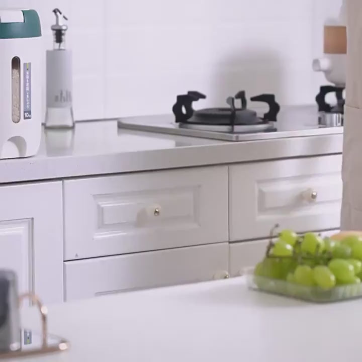 Forseglet risopbevaringsboks med stor kapacitet