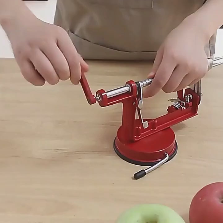 Spiralskærer til æbler