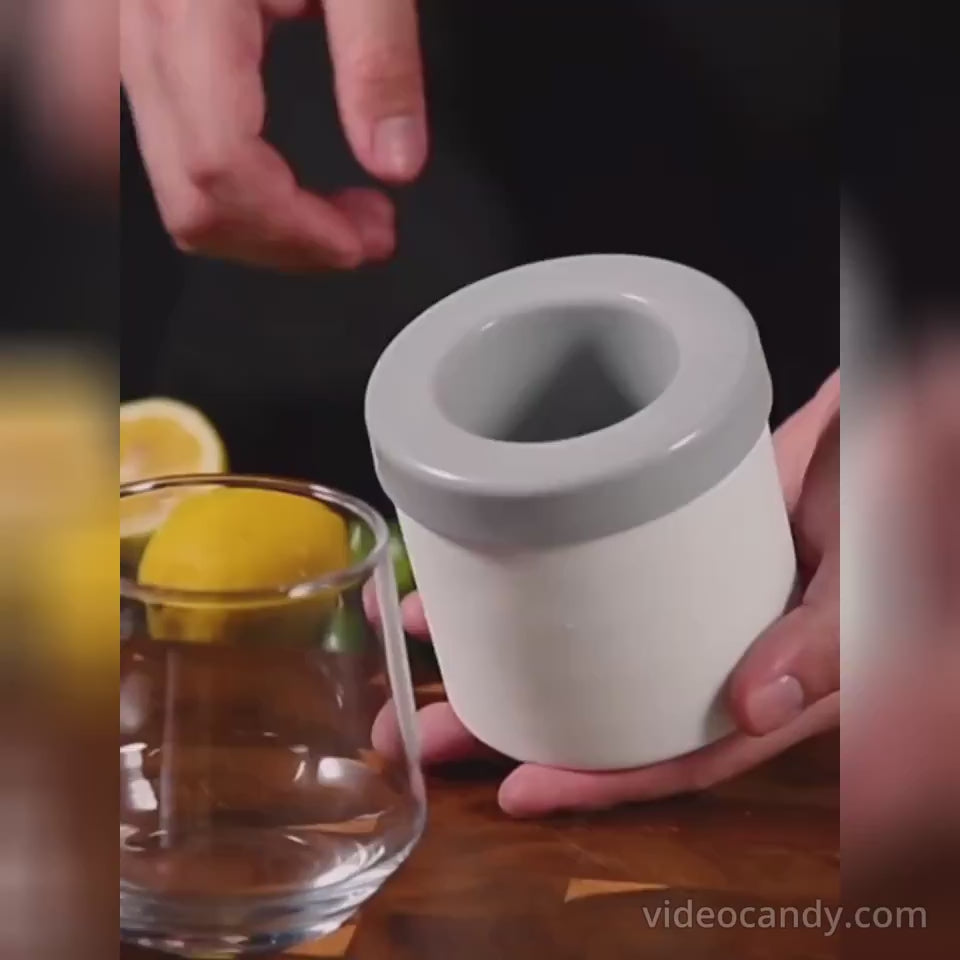 Isterningeform i silikone - Lav perfekt formede isterninger på et øjeblik