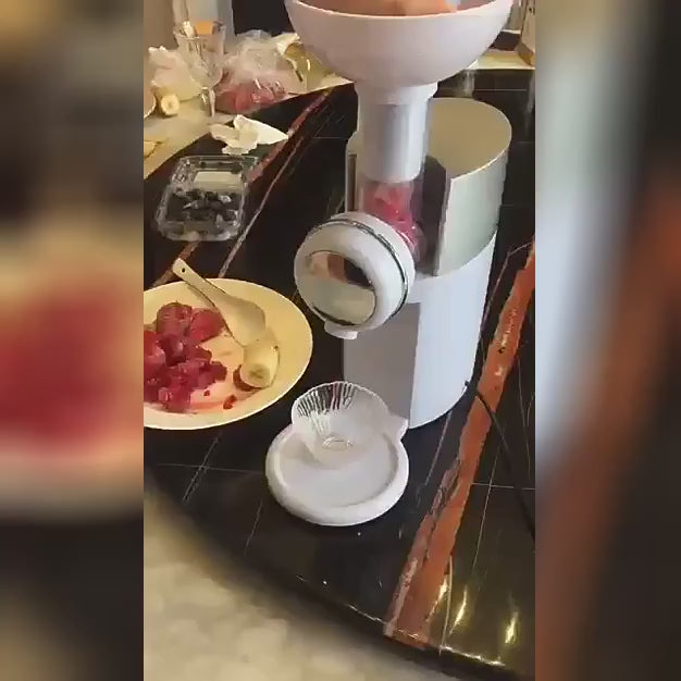 Hurtig og nem ismaskine til hjemmebrug