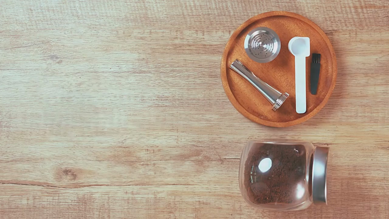 Genanvendelige kapsler til Caffitaly, Cafissimo og Tchibo