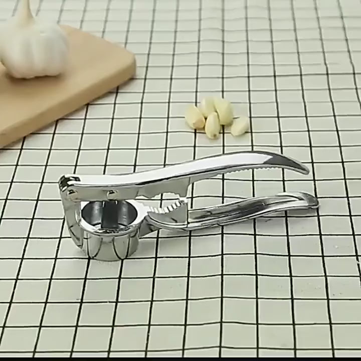 Hvidløgspresser i rustfrit stål