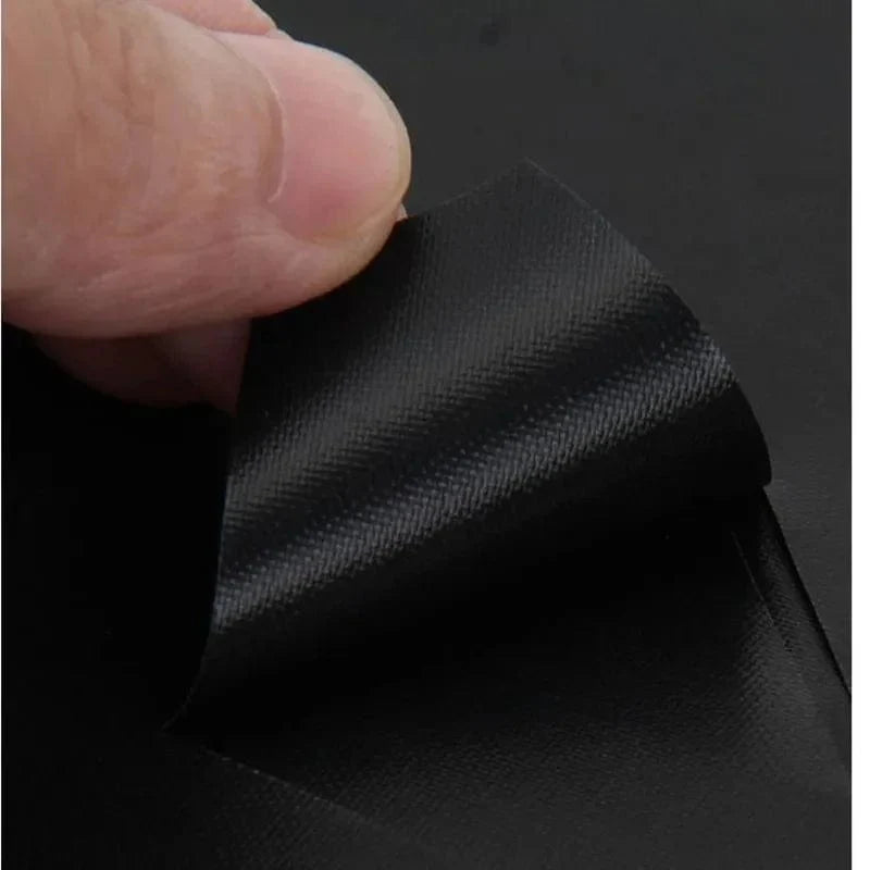 Gaskomfurbeskytter 2-8 stk. i sort glasfiber - Genanvendelig madlavningsmåtte - Køkkentilbehør - Størrelse 270 x 270 mm