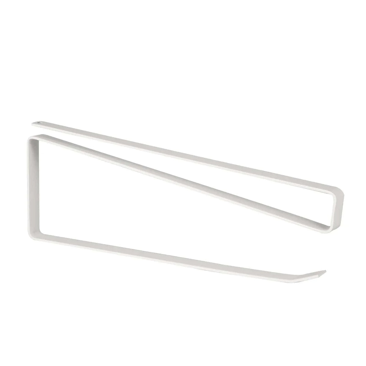 Køkkenhåndklædeholder uden huller HVID